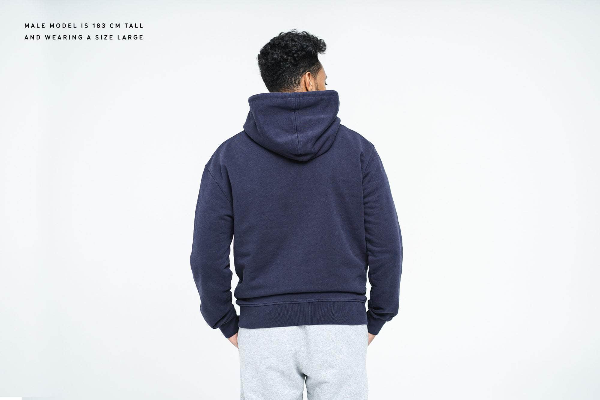 ARKK Apparel ARKK Box Logo Hoodie | Maritime Blue Hoodie